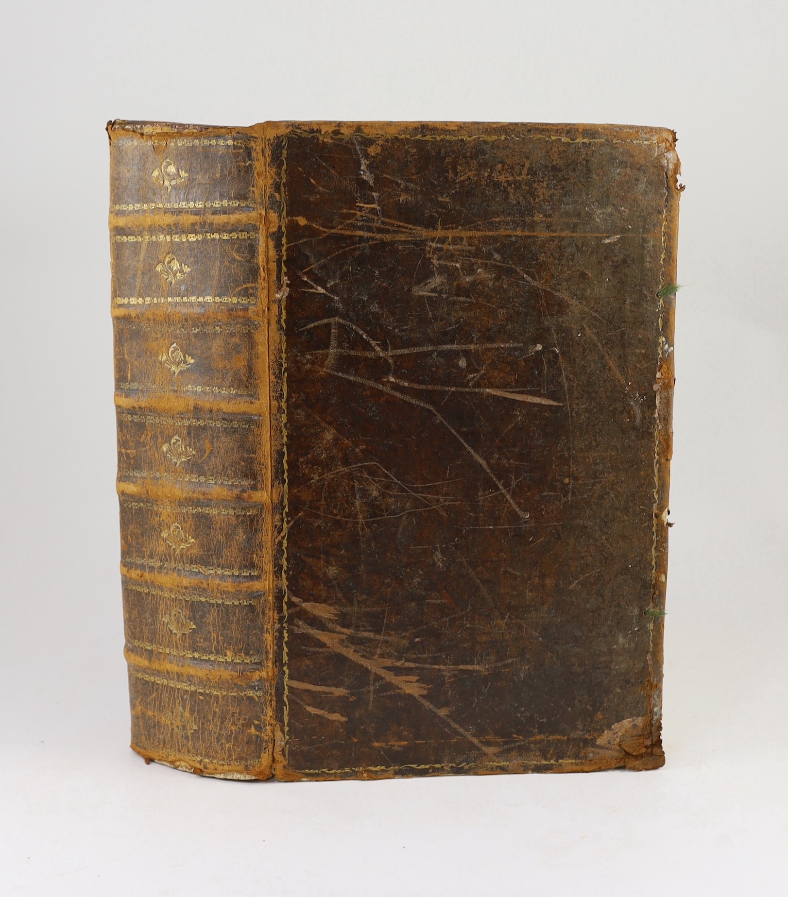Holy Bible - The Holy Bible, containing the Old and New Testaments... (Authorised Version). portrait frontis., num. copper engraved plates, maps in outline colour & a coloured plan